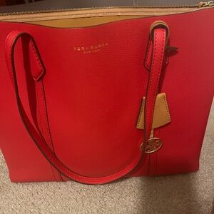 Tory Burch Vibrant Red Tote